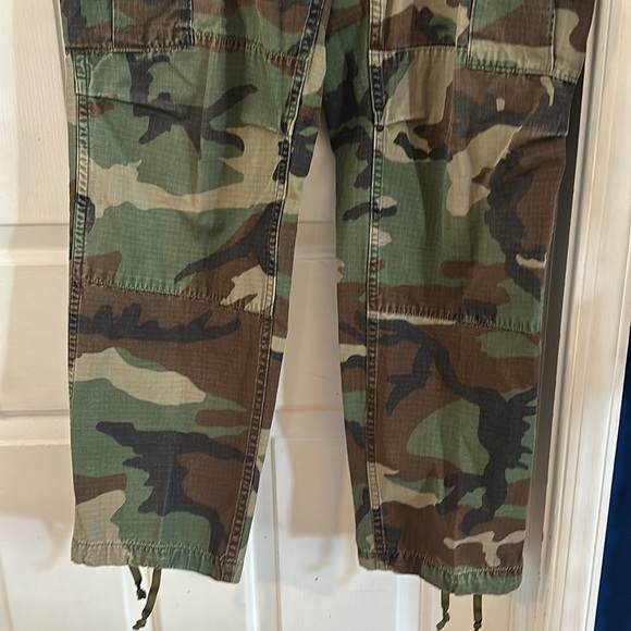 Men’s Vintage 1989 MCX Woodland Camo Pants Waist 31” -35” Inseam 29.5”-32.5” - Picture 4 of 11